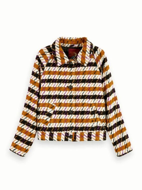 Scotch & Soda | Wool Blend Houndstooth Check Jacket | NWT - Picture 4 of 12